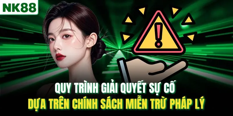 Quy trình giải quyết sự cố dựa trên chính sách miễn trừ pháp lý